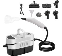 Tvaika tīrītājs visam 1200 ml, 2500 W rokas tvaika tīrītājs ar 8 piederumiem, 4,5 bāru pārnēsājamais tvaika tīrītājs flīzēm ar skārienjūtīgu ekrānu, tvaika tīrītājs ar rokas turētāju virtuves mēbelēm