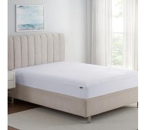 Serta Soft Top matrača pārvalks 39" x 75" Pret aromātu un traipiem izturīgs ūdensnecaurlaidīgs matrača aizsargs 18" elastīga dziļa kabata drošai piemērošanai
