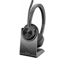 Poly Austiņas voyager 4320 usb-a austiņas +bt700 dongle + uzlādes paliktnis 77y99aa