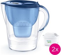3,5 l marella xl filtra krūze + 2 maxtra pro pure performance filtru kārtridži, zils