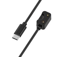 HLS-3 magnētiskais USB-C lādētājs Samsung Galaxy Fit3 1m - melns / N/A