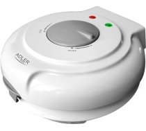 Adler vafeļu veidotājs ar 1500 W jaudu AD 3038, balts