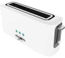 Cecotec tosteris Toast & Taste 9000 Double White Plastic ar 2 īpaši platām īsām ligzdām Balts dizains (garas ligzdas)