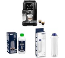 De'Longhi Magnifica Start ECAM222.60.BG Pilnībā automātisks kafijas automāts ar LatteCrema piena sistēmu + oriģinālais EcoDecalk DLSC 500 ūdens atkaļķošanas filtrs DLSC002