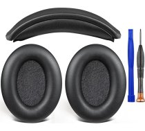 SOULWIT austiņu spilventiņi + austiņu lente, rezerves komplekts Sony WH-1000XM3 austiņām, rezerves austiņu spilventiņi un austiņu spilventiņu remonta daļa