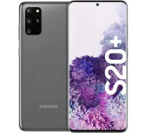 Samsung Galaxy S20 + viedtālrunis komplektā (16,95 cm) 128 GB iekšējās atmiņas, 8 GB RAM, hibrīda SIM karte, Android ar 36 mēnešu ražotāja garantiju [Tikai Amazon] Vācu versija, kosmiski pelēks