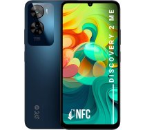 SPC Discovery 2 ME viedtālrunis 6,75" HD+, 6 GB RAM, 256 GB iekšējās atmiņas, trīskārša AI kamera, NFC, 5000 mAh ātrās uzlādes 18 W, Android 14, biometriskā atbloķēšana - Deep Sky
