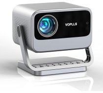 VOPLLS WiFi6 Bluetooth Full HD 1080P projektors mājas kinozālei / āra video projektors mobilajam telefonam/PC, VOPLLS WiFi6 Bluetooth mājas kinozāles / āra video projektors mobilajam telefonam/PC, viedā projektora oficiālā lietotne un Dolby Audio