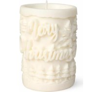 Ziemassv?tku reljefs - Handmade Candle / Roku darbs svece/Bougie Artesanale/Lum?nare artizanal?/Vela artesanal