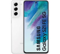 Samsung GALAXY S21 FE 5G G990B DS 128GB, balts [itāļu versija]