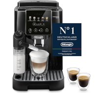 De'Longhi Magnifica Start ECAM220.91.B Pilnībā automātisks kafijas automāts ar LatteCrema piena sistēmu automātiskajam kapučīno, 5 tiešās izvēles pogām, mīksts skārienpaneļa vadības panelis, x2 funkcijas, melns