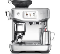 Sage - The Barista Touch Impress - Kafijas automāts ar automātisku piena putu ieputošanu un integrētu dzirnaviņas sistēmu - Inteliģenta dozēšana, asistēta piejaukšana, 8 iestatījumi - Melns nerūsējošais tērauds
