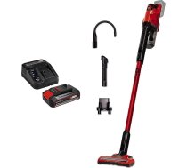 Einhell bezvadu vertikālais putekļsūcējs TE-SV 18 Li-Solo Power X-Change (Li-Ion, 18 V, bezvadu vertikālais putekļsūcējs bez maisiņa, 0,6 l savākšanas tvertne, komplektā ar 2,5 Ah akumulatoru un lādētāju)