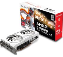 Sapphire Technology Carte Graphique AMD Radeon RX 9060 XT Gaming OC Pure 16GB Double HDMI-DP