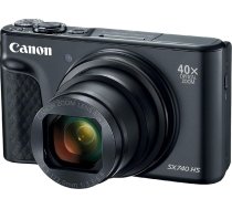 Canon PowerShot SX740 HS digitālā kamera - melna (starptautiskais modelis)