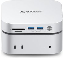 ORICO MiniMate 8TB ārējais SSD disks, saderīgs ar Mac mini M4, 4TB 40 Gb/s (3200MB/s) datu apstrādei, 4TB 1000MB/s dublēšanai, USB 3.0 (10Gb/s) * 3, TF un SD 4.0, M4Ultra