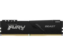 Kingston FURY Beast 8GB 3600MHz DDR4 CL17 galddatora atmiņas modulis KF436C17BB/8