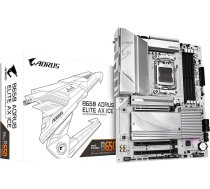 GIGABYTE B650 AORUS Elite AX Ice (AM5/ LGA 1718/ AMD/ B650/ ATX/ 5 gadu garantija/DDR5/ Triple M.2/ PCIe 5.0/ USB 3.2 Gen2X2 Type-C/WiFi 6E/ 2.5GbE LAN/Snow White/EZ-Latch/Motherboard)