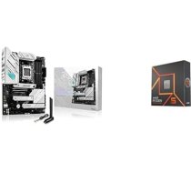 ASUS ROG Strix B650E-A Gaming WiFi pamatplate Socket AMD AM5 (12+2 barošanas pakāpes, USB 3.2 Gen 2x2 Type-C, PCIe 5.0, Q-Release, WiFi 6E, Aura Sync) + 7 7600X procesors 4,7 GHz 32 MB L3 Box