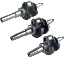 Kloķvārpsta Piemērota GX160 168F GX200 170F 5,5 ZS 6,5 ZS benzīna dzinējiem, 2 ~ 3 kW ģeneratora ūdens sūknim, kartingiem ar 230 mm vai 252,5 mm garumu (19 mm 5,5HP)
