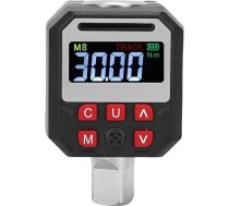 Digitālais griezes momenta adapteris ar 1/2 piedziņu, 0-30 Nm digitālā griezes momenta atslēga, skaņas signāla LED paziņojuma taustiņš ar 9 iepriekš iestatītām grupām un 500 datu glabāšanu, ideāli piemērots