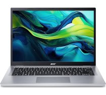 acer Aspire 14 AG14-22P-R909 klēpjdators 14 collu WUXGA IPS 60Hz (AMD Ryzen 5-7520U, 16GB RAM, 512GB SSD, AMD Radeon Graphics, Windows 11 Home) Sudraba AZERTY franču valodas tastatūra