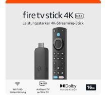 Amazon Fire TV Stick 4K Max straumēšanas ierīce | atbalsta Wi-Fi 6E, Ambient Experience (2. paaudzes, starptautiskā versija)