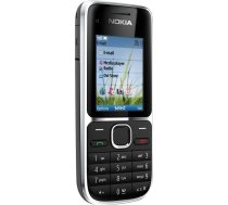 Nokia C2-01.5 atbloķēts GSM tālrunis ar 3,2 MP kameru un mūzikas un video atskaņotāju - ASV versija ar garantiju (melns)