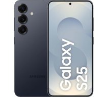 Samsung Galaxy S25 AI viedtālrunis ar Galaxy AI, bez līguma, mobilais tālrunis ar Android, 12 GB RAM, 256 GB atmiņa, 50 MP kamera, zili melns