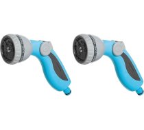 CELLFAST Gartenbrause Gartenbrause Sprinklerpistole Gartensprinkler Rasensprenger Für Rasen Blumen Pflanzen Stufenregulierung Safetouch System Mix Ideal (Packung mit 2)