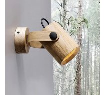 Sienas lampas iekštelpās no koka, Vintage sienas lampa, rotējošs abažūrs, gultas lampa, modernā dizaina sienas lampas guļamistabas apgaismojumam, dzīvojamā istaba, gaitenis, vannas istaba, Gu10 nakts lampa, 1 gab. iepakojums