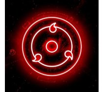 Sharingan Party Decoration Red LED Neon Sign Piemērots dažādiem gadījumiem Kontrolējama slēdža gaismas atmiņas funkcija Izlaiduma diena un svētku dāvana Dāvana draugu ģimenei (sarkana)