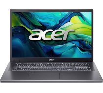 Acer Aspire 17 (A17-51M-73JJ) klēpjdators, 17 collu FHD IPS displejs, Intel Core 7 150U, 16 GB RAM, 1 TB SSD, Intel Graphics, Windows 11, QWERTZ tastatūra, pelēks