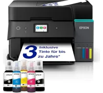 Epson EcoTank ET-4950 A4 daudzfunkcionālais printeris ar Wi-Fi un AirPrint tintes tvertni, automātisko dokumentu padevēju, divpusēju drukāšanu, skenēšanu, kopēšanu un faksu, iekļauta tinte līdz 3 gadiem