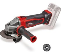 Einhell Power X-Change TE-AG 18/115 Q Li Solo 4431165 Akumulatora leņķa slīpmašīna, 115 mm, 18 V, sarkana