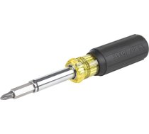 Klein Tools 32500 | Magnētiskais skrūvgriezis/uzgriežņu atslēga 11-in-1 | Daudzfunkcionāls instruments ar rūpnieciskās kvalitātes uzgaļiem | Neslīdošs ērts rokturis augstam griezes momentam | Ideāli piemērots amatniekiem un DIY entuziastiem
