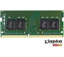 Kingston ValueRAM 8GB 3200MHz DDR4 NonECC CL22 SODIMM 1Rx8 1.2V KVR32S22S8/8 portatīvo datoru atmiņa