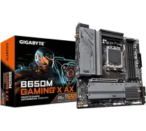 GIGABYTE B650M Gaming X AX pamatplate - AMD Ryzen 9000 Series, 6+2+1 fāzes VRM, līdz 8000MHz DDR5 (OC), 2xPCIe 4.0 M.2, 2.5GbE LAN, WiFi 6E, USB 3.2 Gen 2