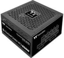 Thermaltake Toughpower PF3 850W Gen 5 | ATX 3.0 | PCIe Gen 5 12VHPWR savienotДЃjs | Ultra Quiet Smart Zero Fan | Low Profile Cable | 80 Plus Platinum | PilnД«bДЃ modulДЃrs