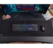 Trust Gaming GXT 866 Torix mehāniskā tastatūra, UK izkārtojums, lineārie Huano slēdži, RGB apgaismojums, Anti-Ghosting, N-key Rollover, zema profila programmējama USB spēļu tastatūra, PC, klēpjdators, melna
