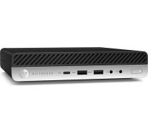 Hp EliteDesk 800 G4 Mini PC galddators, Intel Core i5-8500T, 8GB RAM, SSD 256GB, Windows 11 Pro un Office 2021 (atjaunots)