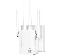 WiFi signāla pastiprinātājs līdz 5000 kvadrātpēdu un 56 ierīcēm, liela darbības attāluma pastiprinātājs un Ethernet ports, piekļuves punkts, 1 pogas iestatīšana, saderīgs ar Alexa