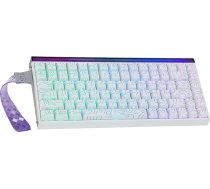 MechLands Aula Hero84 HE vadu magnētiskā spēļu tastatūra, ātrdarbīga Hall efekta tastatūra ar 0,01 mm regulējamu aktivizāciju, 8 kHz frekvenču signālu, 5 slāņu skaņas slāpēšana, RGB (balta)