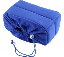 Universāls kameras somas ieliktnis, ieliktnis ar nodalījumu, polsterēta kameras soma, triecienizturīgs aizsargvāciņš DSLR kamerai, objektīviem, var ievietot mugursomā, klēpjdatora somā, ratiņu somā (zils)