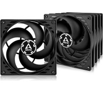 ARCTIC P14 (5 Pack) - Datora ventilators, 140 mm ventilators, Datora korpusa ventilators, Optimizēts spiediens, Klusais motors, Dators, Ventilatora ātrums: 1700 apgr./min - Melns