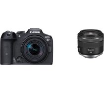 Canon EOS R7 komplekts ar RF-S 18-150 mm objektīvu + objektīvs RF 24 mm F1.8 Macro IS STM