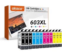 603XL (12 iepakojumu), kas ir saderīgs ar Epson 603 XL kasetnēm Expression Home XP-2100 XP-3100 XP-3150 XP-4100 XP-4100 XP-4150, Workforce WF-2830 WF-2835 WF-2840