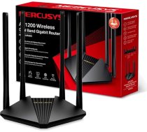 Mercusys MR30G bezvadu maršrutētājs Gigabit Ethernet Dual-band (2,4 GHz / 5 GHz) Black