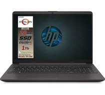 HP 255 G7 Notebook 15,6 collu HD (1366 x 768) RAM 4GB SSD M.2 256GB CPU AMD A4, Radeon R3, WiFi Bluetooth Webcam Win 10 Integrated (256 SSD M.2)