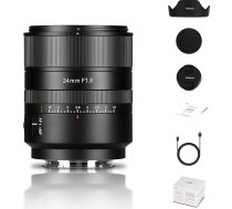 7artisans 24mm F1.8 pilna kadra objektД«vs ar automДЃtisko fokusД“ЕЎanu, F1.8 lielu atvД“rumu, atbalsta automДЃtisko/manuДЃlo fokusД“ЕЎanu, saderД«gs ar Sony FX A1 A1 A9 A7M A7R A7S A7C ZVE sД“rijas FX3, A9II, A7M2, A7S2, A7S2